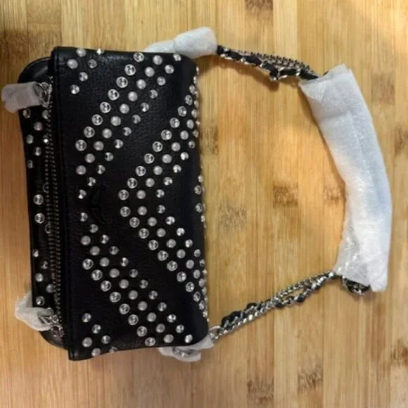 Zadig & Voltaire Rock Nano Arrow Studded Crossbody Bag - Picture 5 of 16